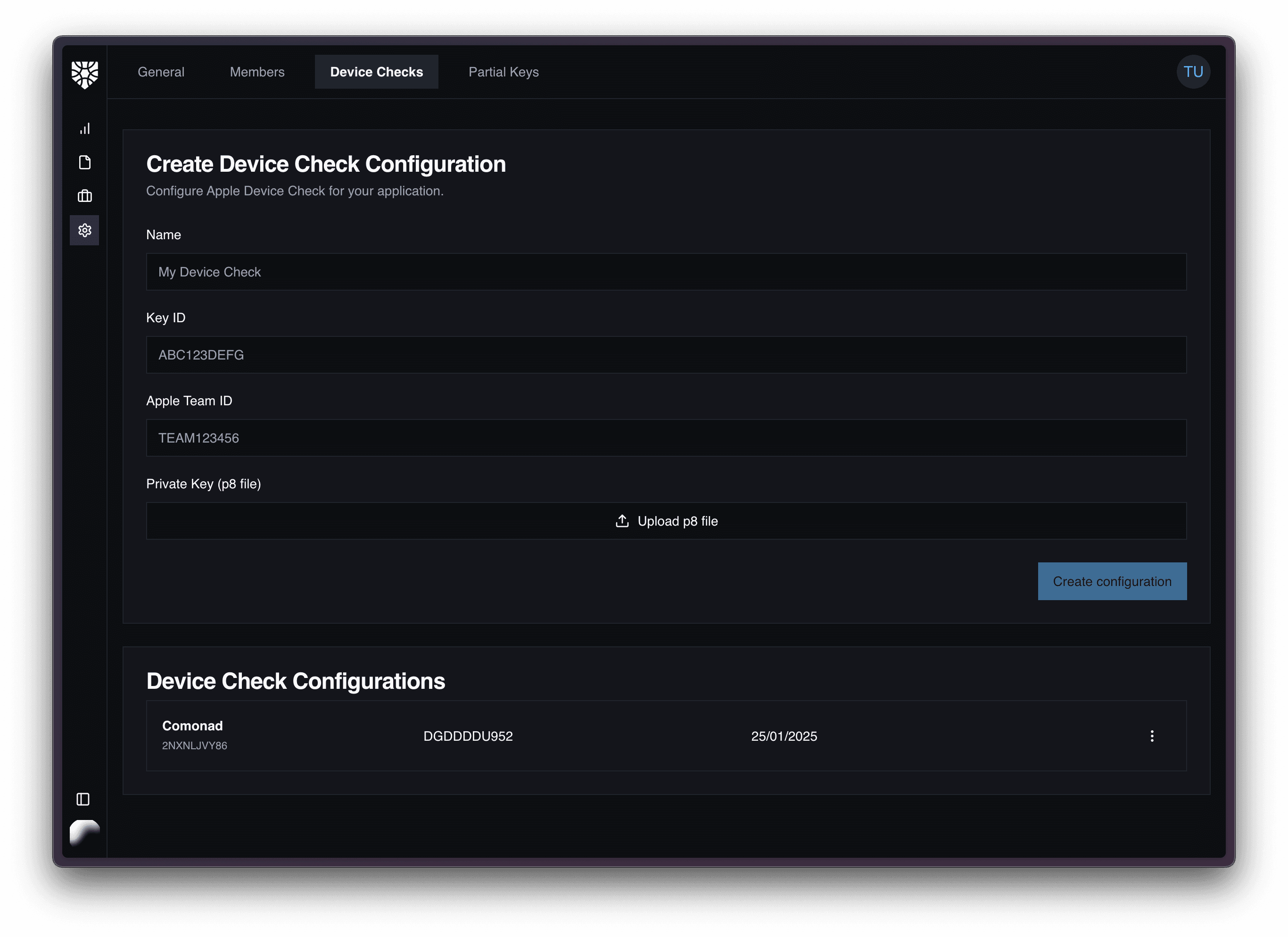 DeviceCheck Authentication Flow